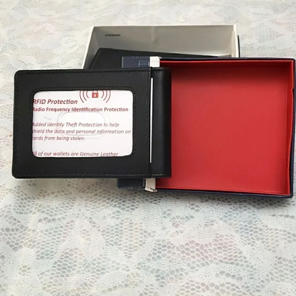 English Laundry Money Clip Wallet New